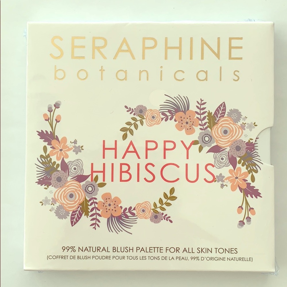 SERAPHINE Botanicals Happy Hibiscus Blush Palette